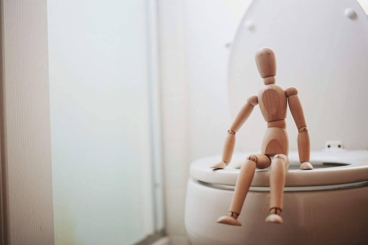 goung to toilet